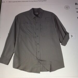 Reellegends long sleeve fishing shirt. Size Medium